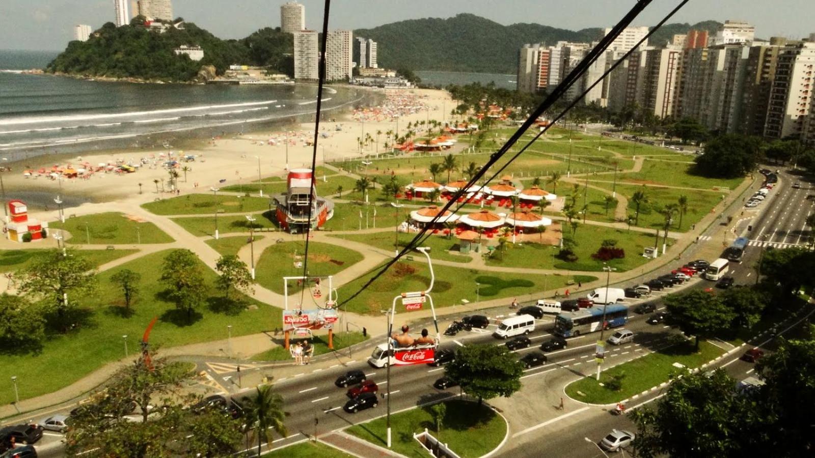 Flat Itarare Tower Beach São Vicente Buitenkant foto